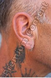 Ear Tattoo Casual Average Studio photo references